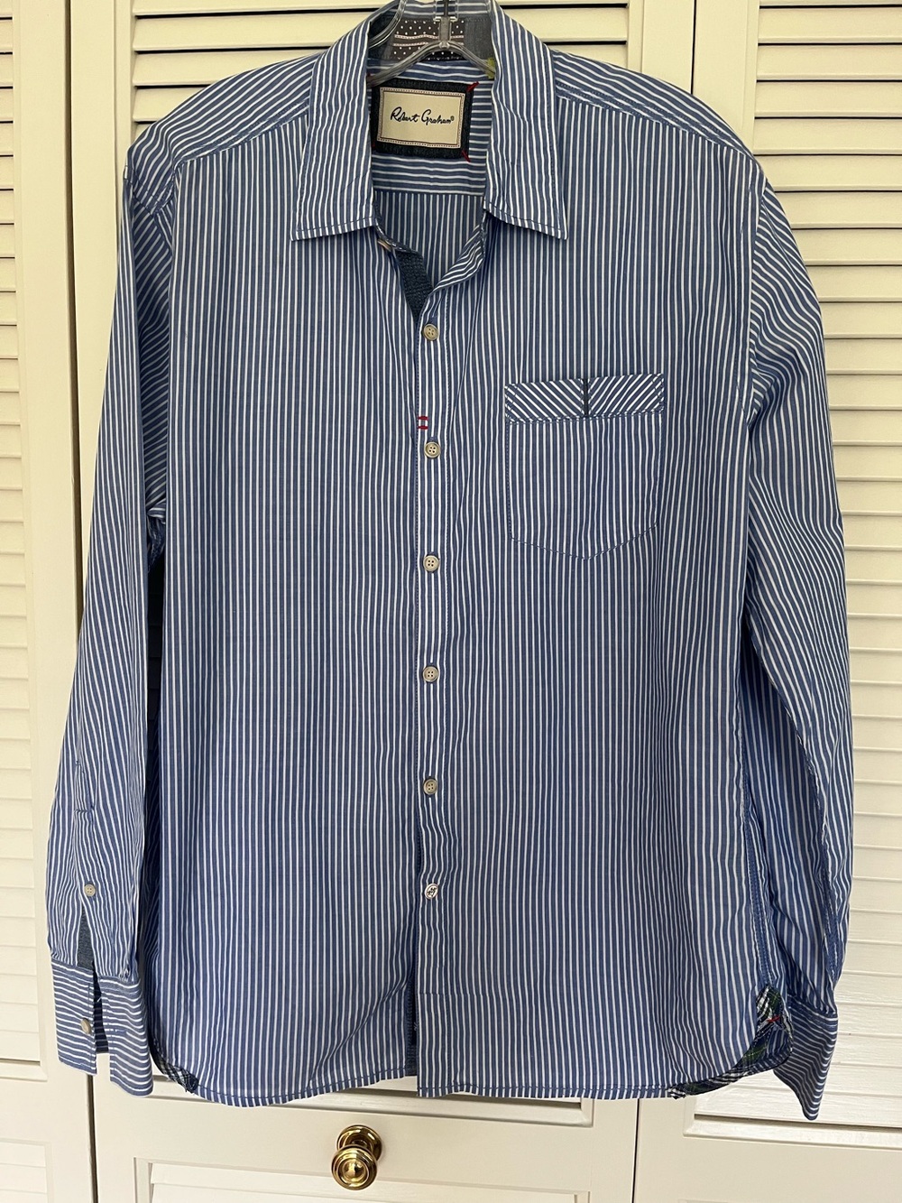 Robert Graham button down size large tailored